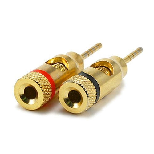 Pezzi spina banana audio - spina,