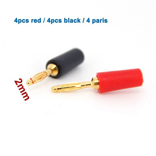 Presa audio banana - 4x,