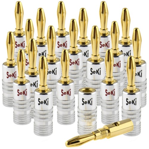20x connettore banana - connettore, seki