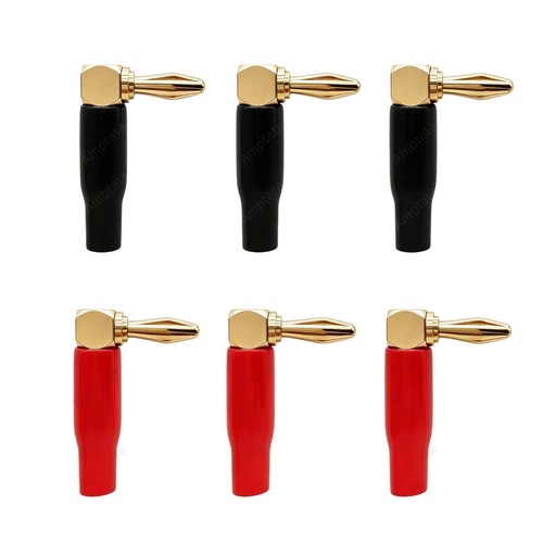 Set spine banana - 4mm, oro