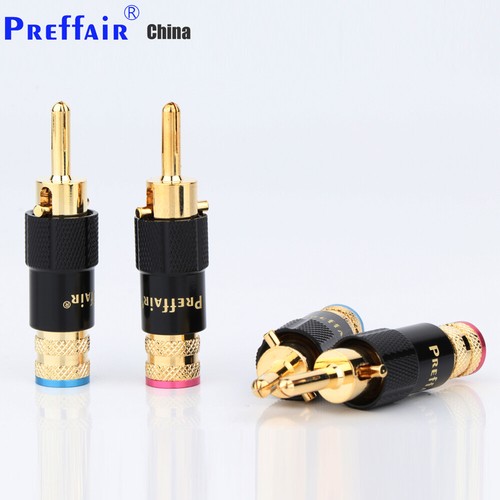 4pcs banana plug - plug, cavo
