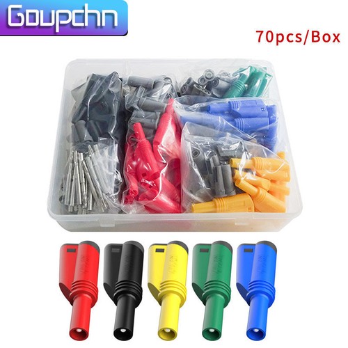 70pcs scatola 4mm spina - spina, banana