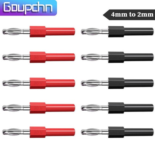 10pcs 4mm banana - 4mm, a